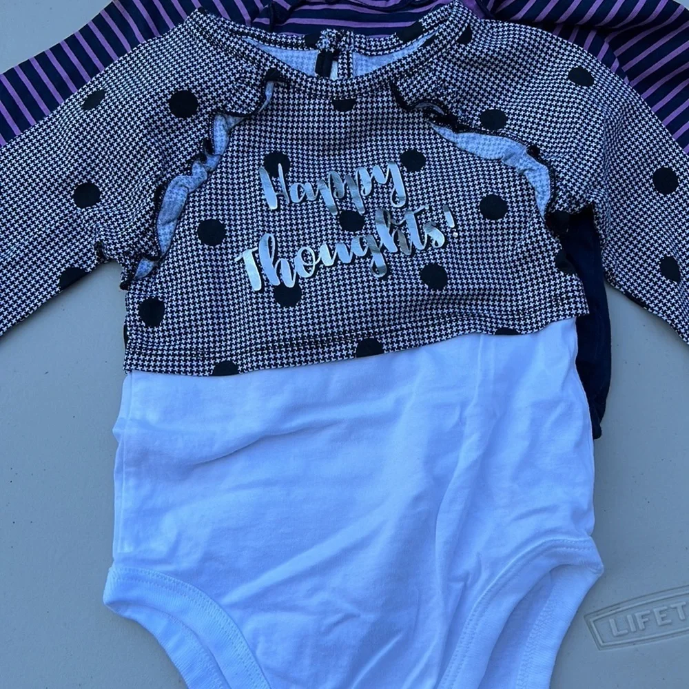 Lot of 5 girls onesies